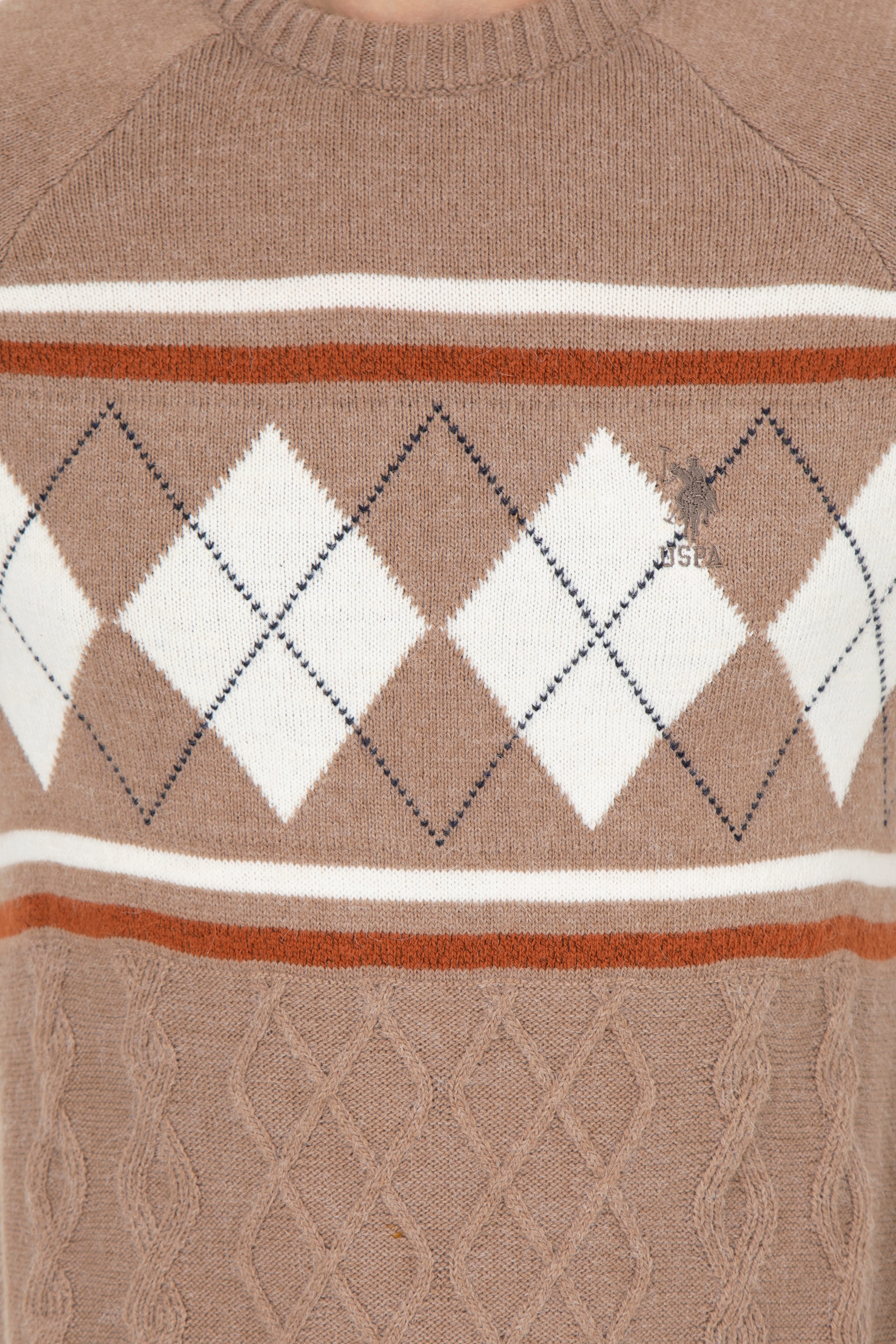Erkek Camel Melanj Kazak - Image 6