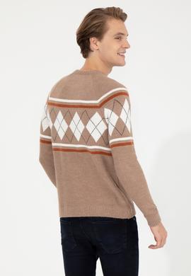 Erkek Camel Melanj Kazak - 50256673023