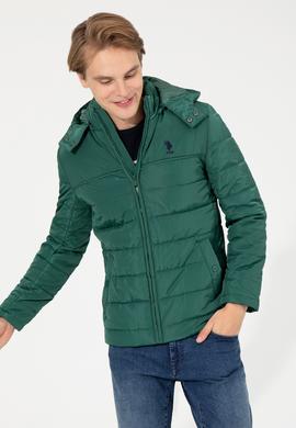 Erkek Yeşil Mont - 50254072028