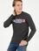 Erkek Antrasit Melanj Bisiklet Yaka Triko Kazak