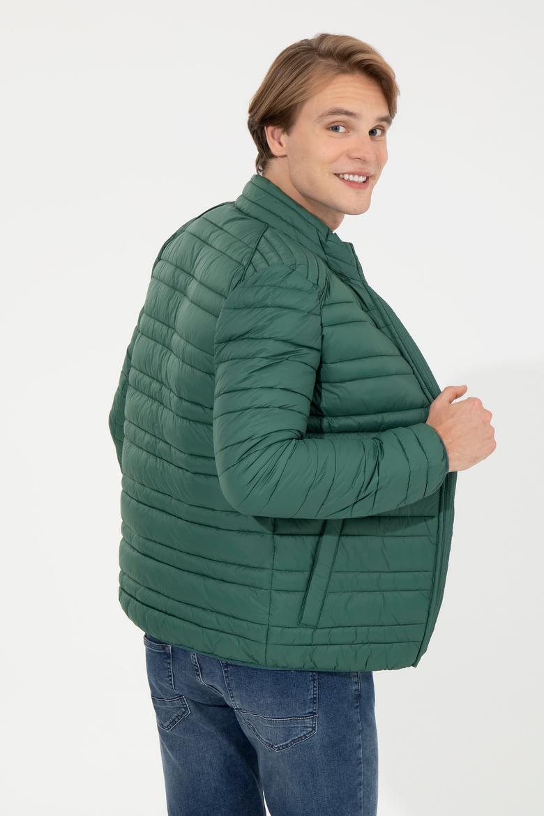 Erkek Yeşil Mont - 50255013062