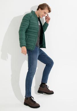 Erkek Yeşil Mont - 50255013062