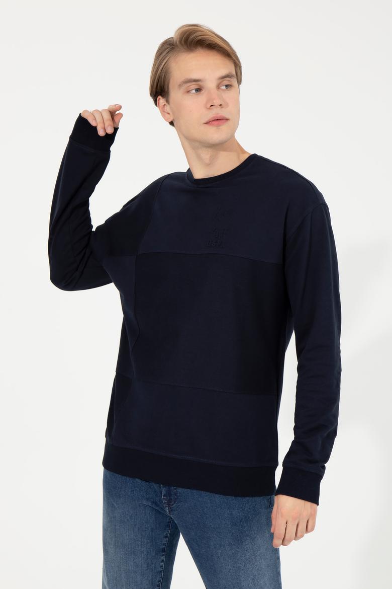 Erkek Lacivert Sweatshirt - 50253218013