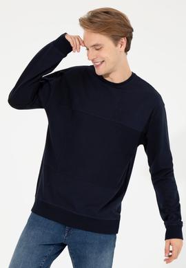 Erkek Lacivert Sweatshirt - 50253218013