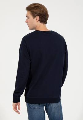 Erkek Lacivert Sweatshirt - 50253218013