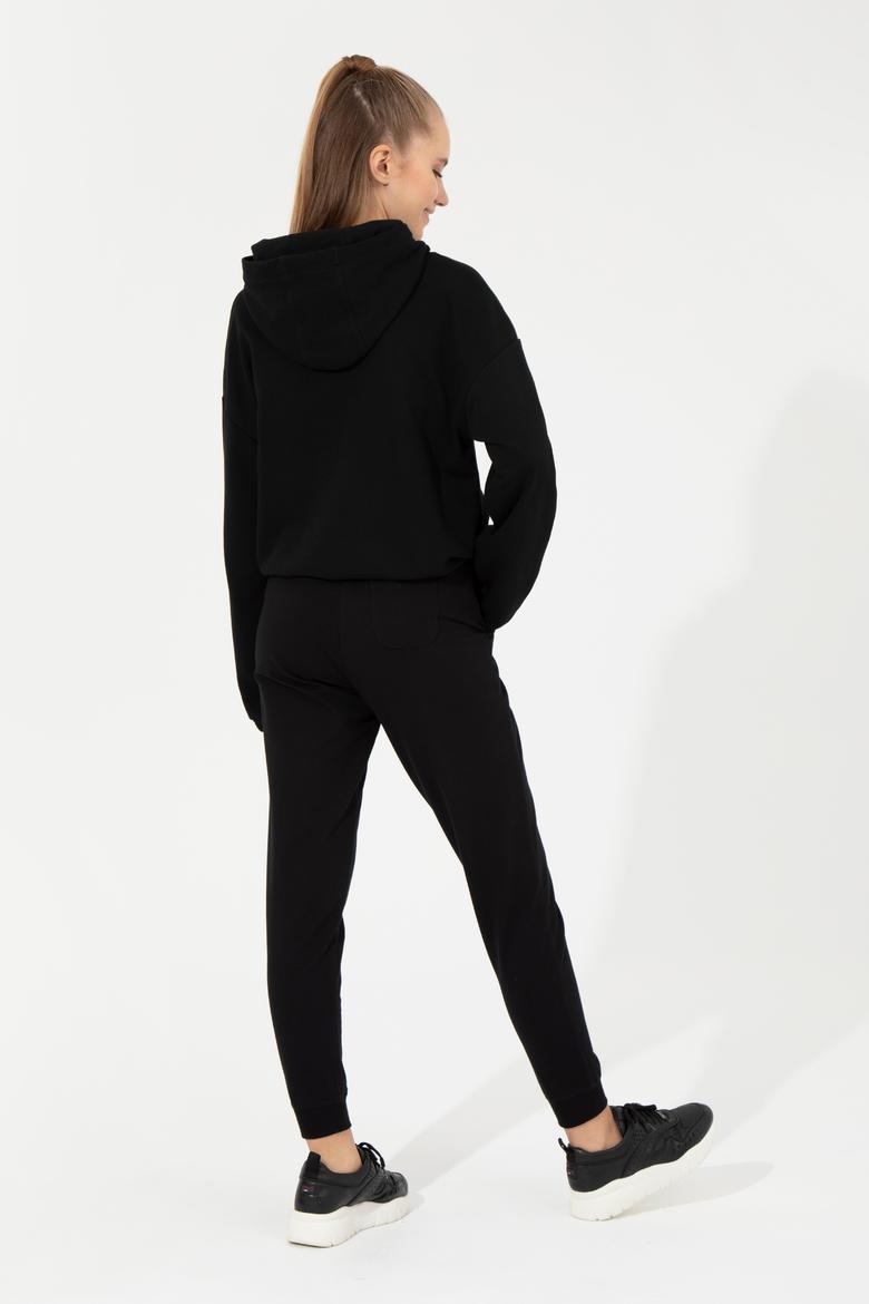 Kadın Siyah Jogger Eşofman Altı - 50261284002
