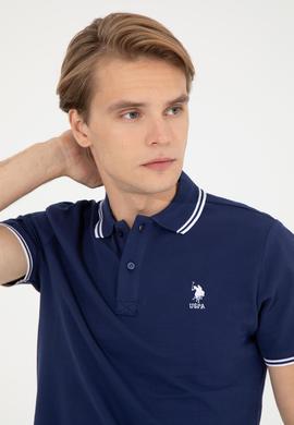 Erkek Lacivert Basic Tişört - 50249146016