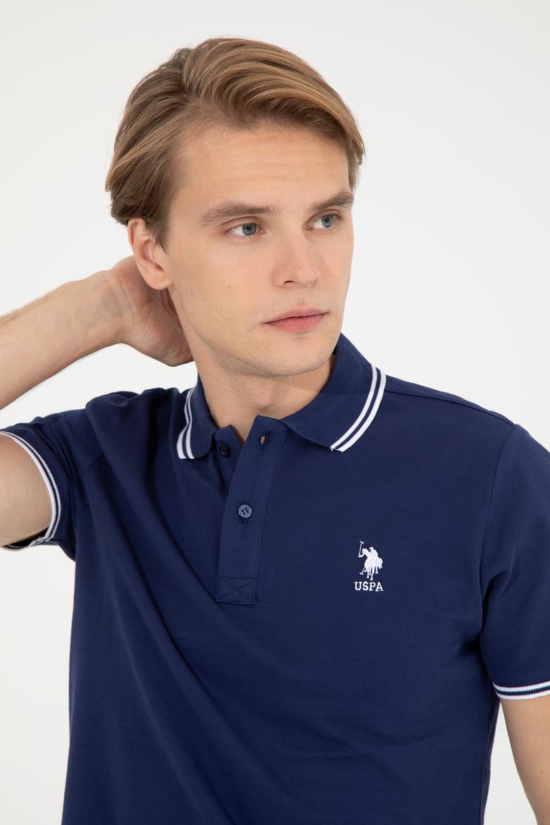 Erkek Lacivert Basic Tişört - 50249146016