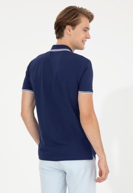 Erkek Lacivert Basic Tişört - 50249146016