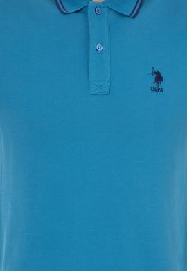 Erkek Petrol Basic Polo Yaka Tişört - 50249146046