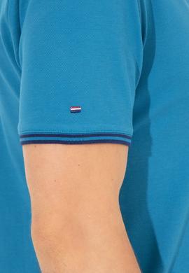 Erkek Petrol Basic Polo Yaka Tişört - 50249146046