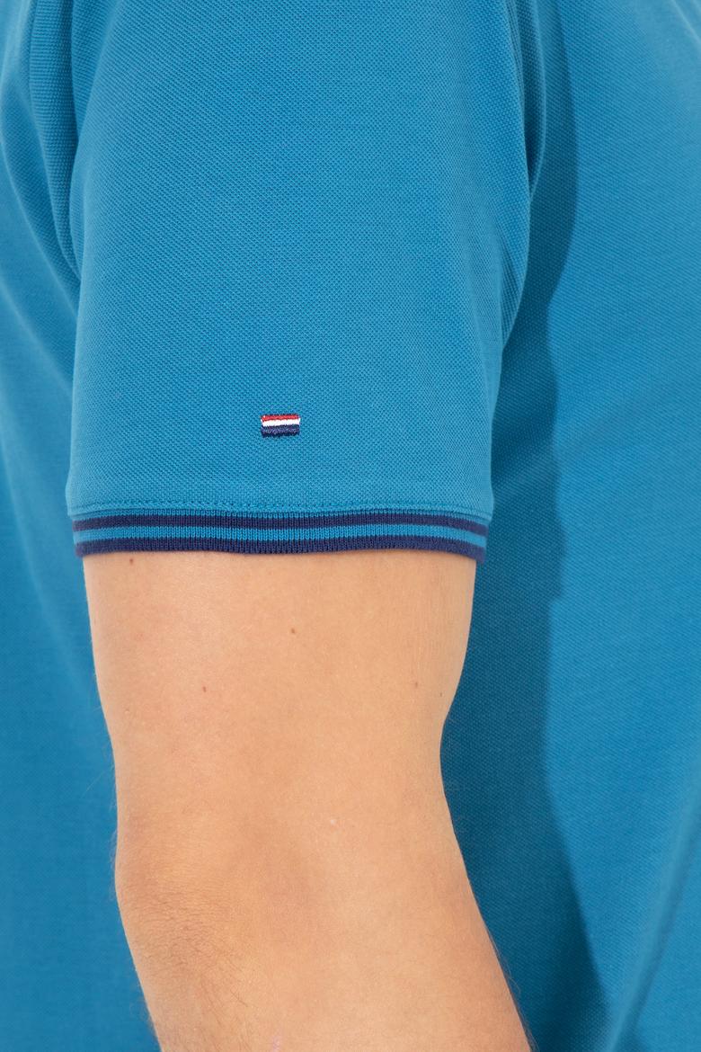 Erkek Petrol Basic Polo Yaka Tişört - 50249146046