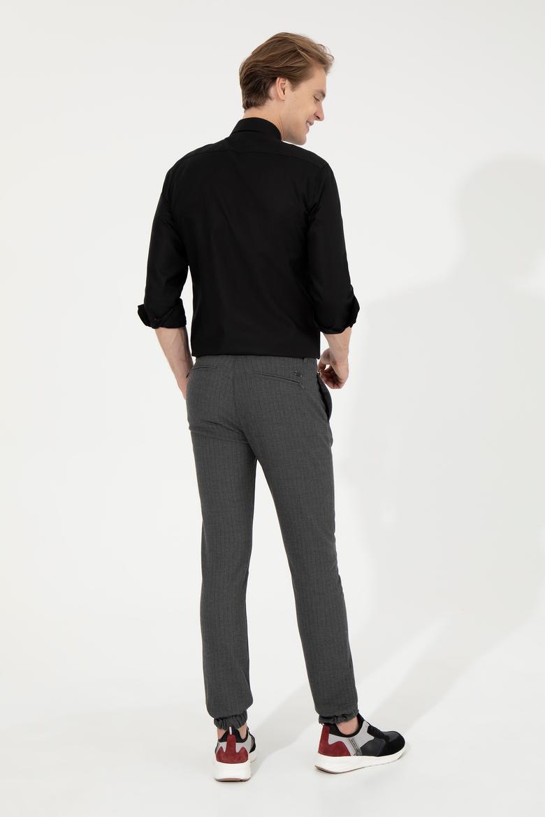 Erkek Gri Kanvas Pantolon - 50256594008