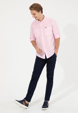 Erkek Pudra Uzun Kollu Gömlek - 50247465016