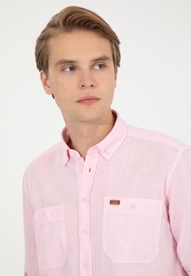 Erkek Pudra Uzun Kollu Gömlek - 50247465016