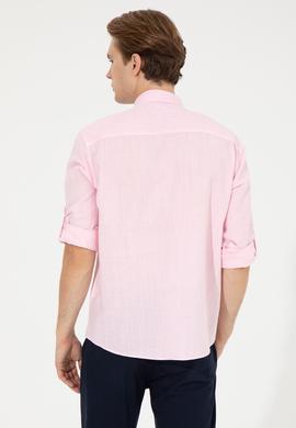 Erkek Pudra Uzun Kollu Gömlek - 50247465016