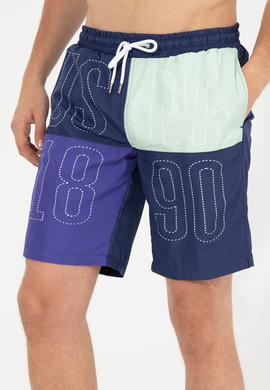 Erkek Lacivert Deniz Şortu - 50246217026