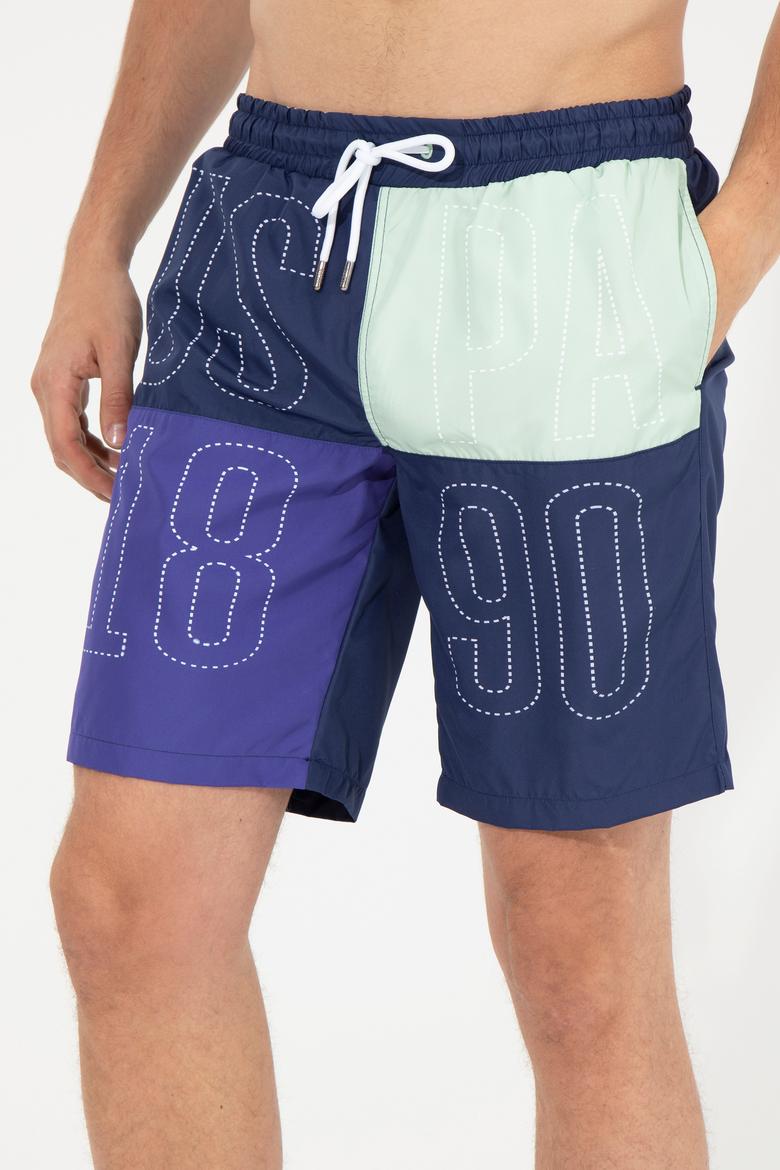 Erkek Lacivert Deniz Şortu - 50246217026
