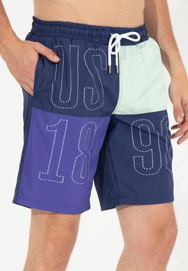 Erkek Lacivert Deniz Şortu - 50246217026