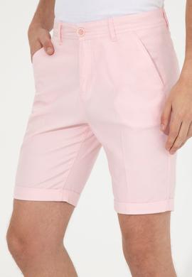 Erkek Pembe Dokuma Şort - 50246121047