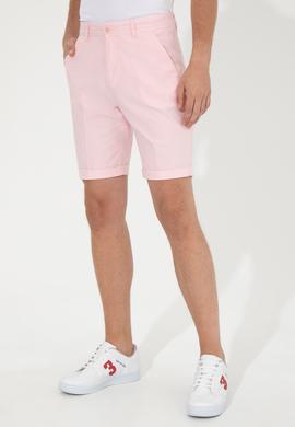 Erkek Pembe Dokuma Şort - 50246121047