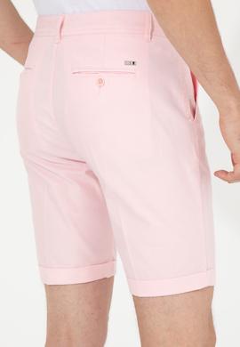 Erkek Pembe Dokuma Şort - 50246121047