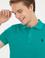 Erkek Koyu Mint Polo Yaka Basic T-Shirt
