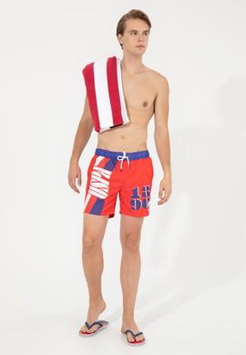 Erkek Kırmızı Deniz Şortu - 50245362049