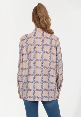 Kadın Taş Uzun Kollu Gömlek - 50253845004