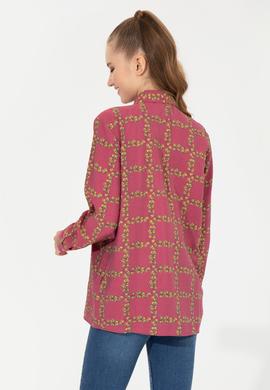 Kadın Manolya Uzun Kollu Gömlek - 50253845021