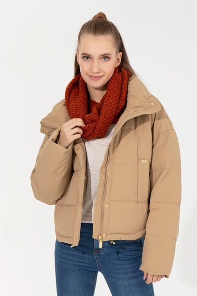 Kadın Camel Mont
