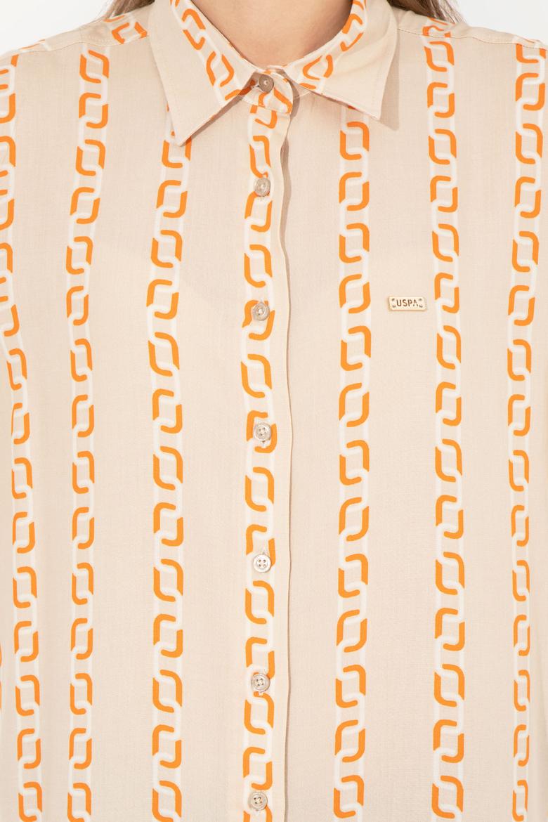 Kadın Taş Uzun Kollu Gömlek - 50257002011