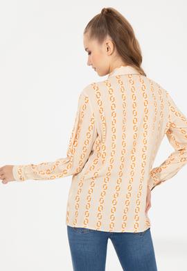 Kadın Taş Uzun Kollu Gömlek - 50257002011