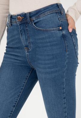 Kadın Mavi Skinny Fit Jean Pantolon - 50256756003