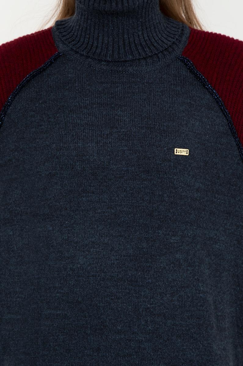 Kadın Lacivert Kazak