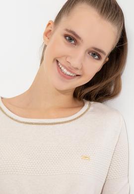 Kadın Krem Kazak - 50251895015