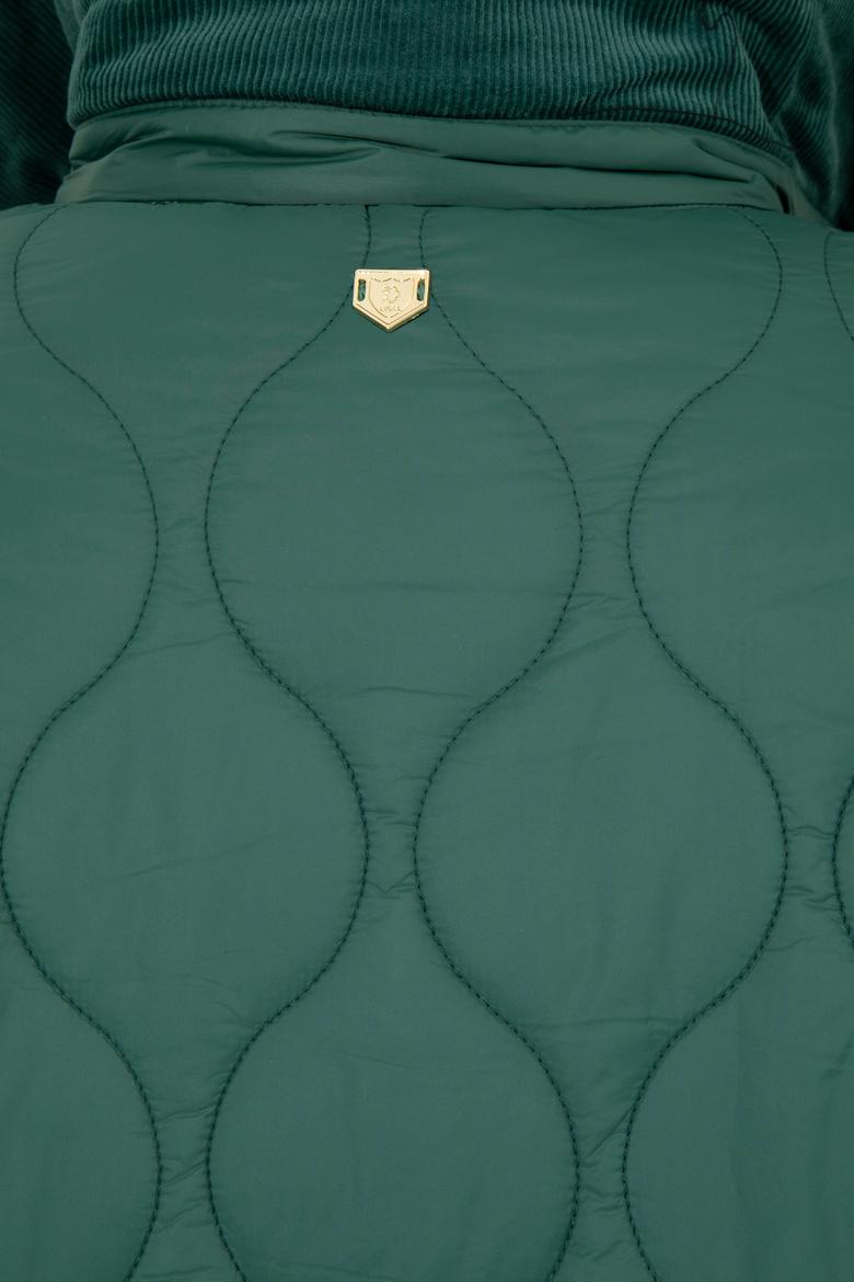 Kadın Koyu Yeşil Kaban - 50252941016