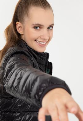 Kadın Siyah Mont - 50255858011