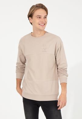 Erkek Taş Sweatshirt - 50253218026