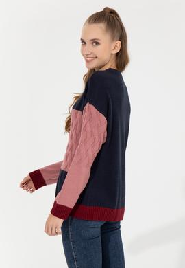 Kadın Lacivert Kazak - 50254223004