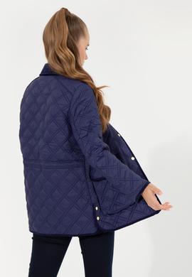 Kadın Lacivert Kaban - 50253189003