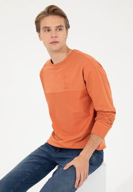 Erkek Kiremit Sweatshirt - 50253218001