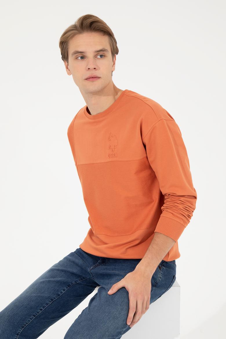 Erkek Kiremit Sweatshirt - 50253218001
