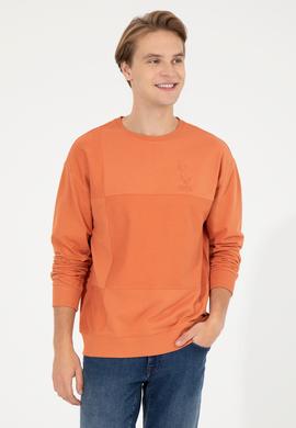 Erkek Kiremit Sweatshirt - 50253218001
