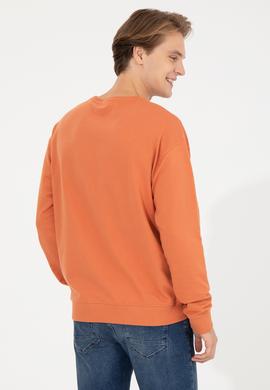 Erkek Kiremit Sweatshirt - 50253218001