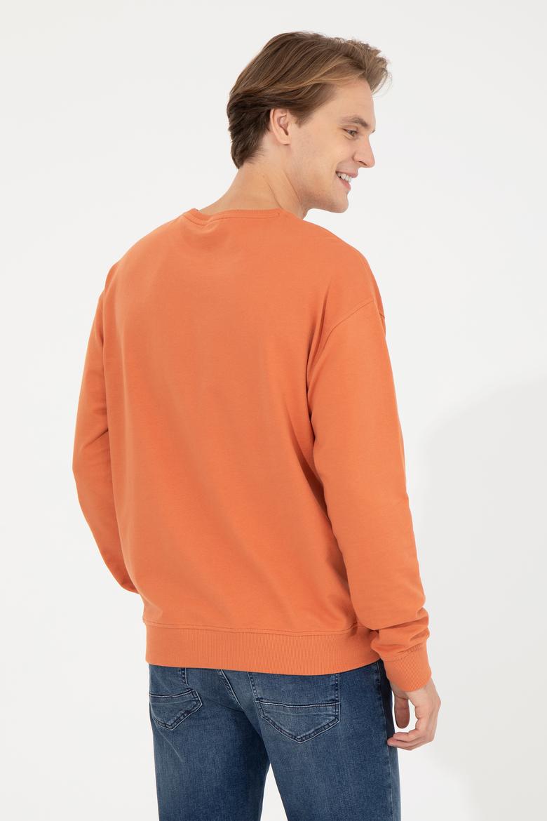 Erkek Kiremit Sweatshirt - 50253218001