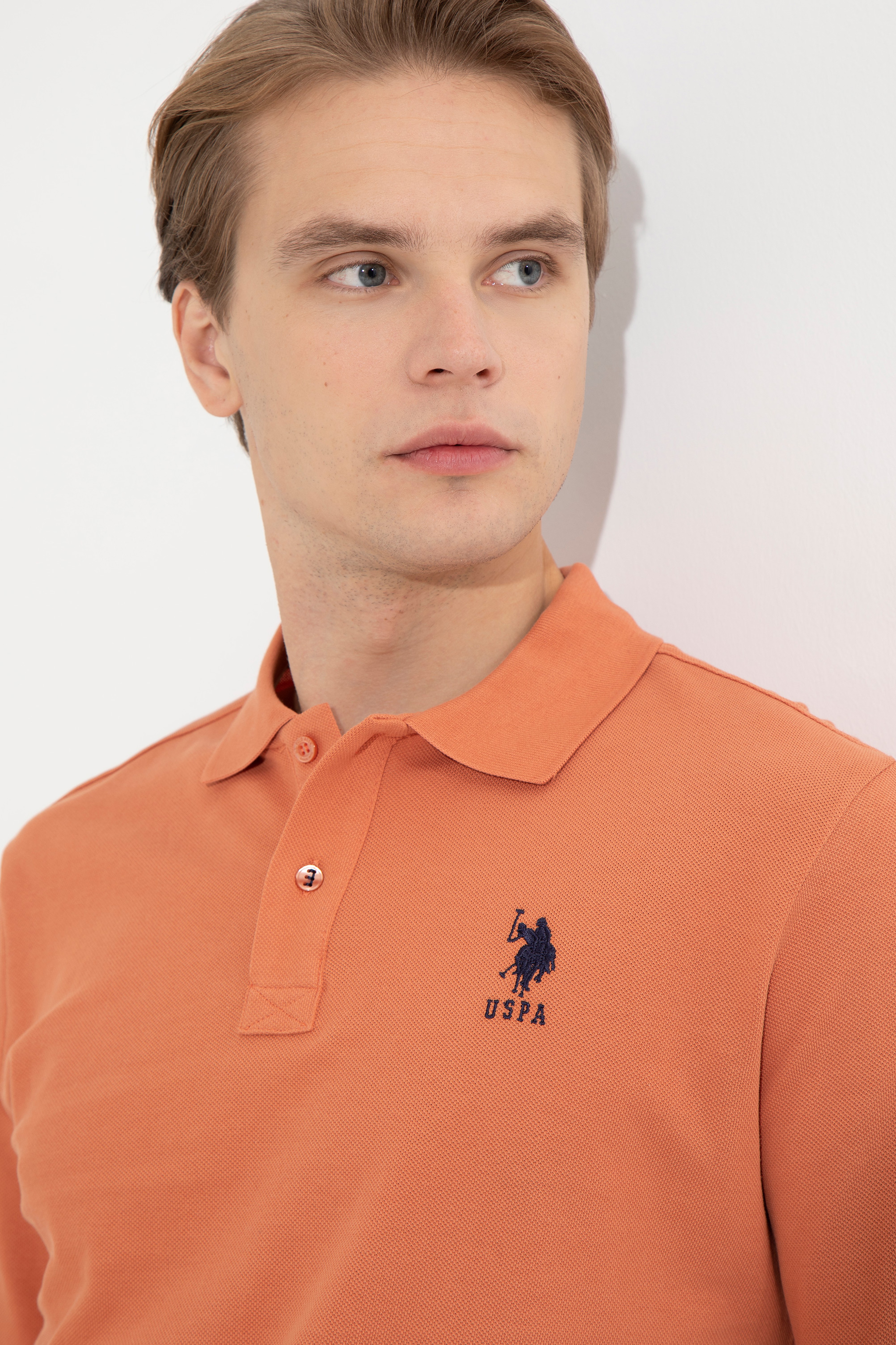 Erkek Kiremit Basic Sweatshirt - Image 2