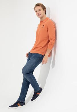 Erkek Kiremit Basic Sweatshirt - 50253133086