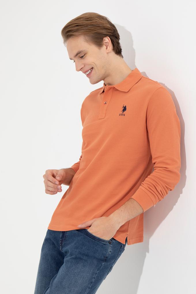 Erkek Kiremit Basic Sweatshirt