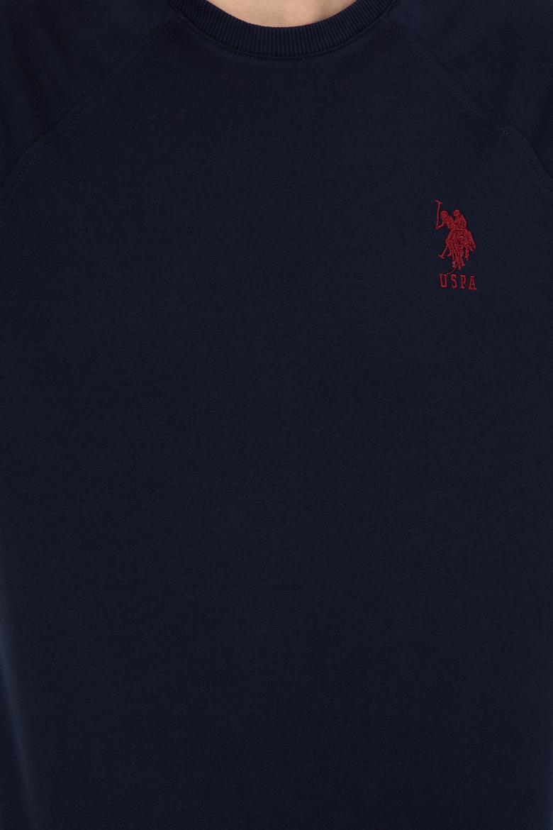 Erkek Lacivert Basic Sweatshirt - 50253181005